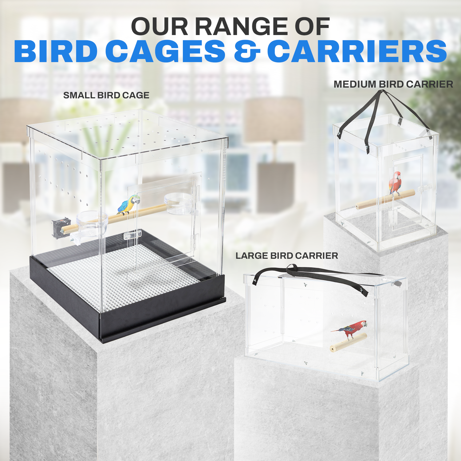 Rear Acrylic Bird Cage Screen photo