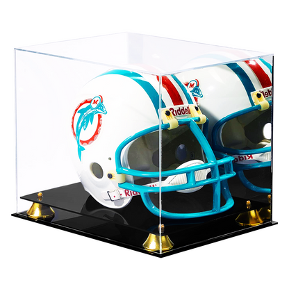 Clear Acrylic Helmet Display Case - Full-Size